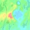 Laguna Seca topographic map, elevation, terrain