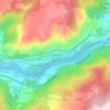 O Sobreiral topographic map, elevation, terrain