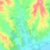 Uria topographic map, elevation, terrain