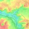 Schinnen topographic map, elevation, terrain