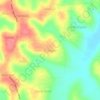 Buwagga topographic map, elevation, terrain
