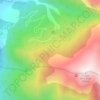 Gabardito topographic map, elevation, terrain