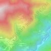 Crota d'Plenc (Pro Loco Bovile) topographic map, elevation, terrain