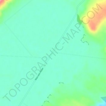 Moonlight topographic map, elevation, terrain