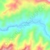 Lourenço Velho topographic map, elevation, terrain