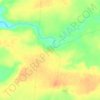 Ertem topographic map, elevation, terrain