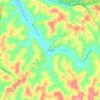Bradley topographic map, elevation, terrain