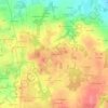 Haute Porte topographic map, elevation, terrain