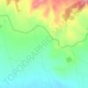 Angelet topographic map, elevation, terrain