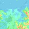 Kerikeri Inlet topographic map, elevation, terrain