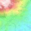 Ρίζα topographic map, elevation, terrain