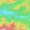Pos Slim topographic map, elevation, terrain