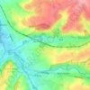 Eyserhalte topographic map, elevation, terrain