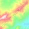Ponglu topographic map, elevation, terrain