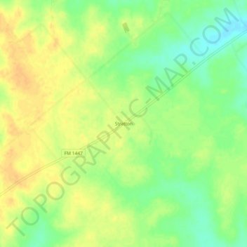 Stratton topographic map, elevation, terrain