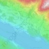 Kleindombra topographic map, elevation, terrain