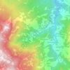 Molinello topographic map, elevation, terrain