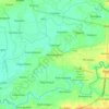 Kemangkon topographic map, elevation, terrain