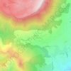 Les Roses topographic map, elevation, terrain
