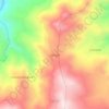 Quiñigon topographic map, elevation, terrain