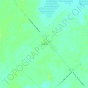 Sundblad topographic map, elevation, terrain