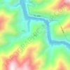 Lawu topographic map, elevation, terrain