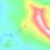 Spin topographic map, elevation, terrain