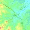 Bến Quan topographic map, elevation, terrain