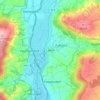 Lahm topographic map, elevation, terrain