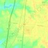 Dudley topographic map, elevation, terrain