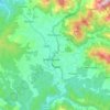 Kamalamai topographic map, elevation, terrain