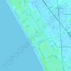 Lido di Camaiore topographic map, elevation, terrain