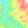 Huayhuas topographic map, elevation, terrain