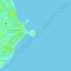 WaterBlow topographic map, elevation, terrain