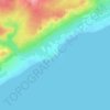 Jilib-Marca topographic map, elevation, terrain