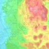 Frohe Aussicht topographic map, elevation, terrain