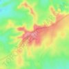 Har Keren topographic map, elevation, terrain