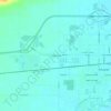 Sunset Acres topographic map, elevation, terrain