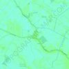 Burana topographic map, elevation, terrain