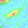 Morro do Sabão topographic map, elevation, terrain
