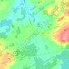 Morganston topographic map, elevation, terrain