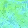 Foreman topographic map, elevation, terrain