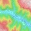 Longhi topographic map, elevation, terrain
