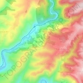 Sanakhshire topographic map, elevation, terrain