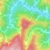 Monte Redondo topographic map, elevation, terrain