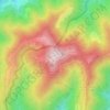 Monte Bisbino topographic map, elevation, terrain
