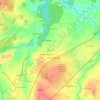 Os Muros topographic map, elevation, terrain