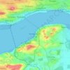Newport-on-Tay topographic map, elevation, terrain