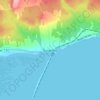 Barachois topographic map, elevation, terrain