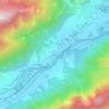 Marter topographic map, elevation, terrain